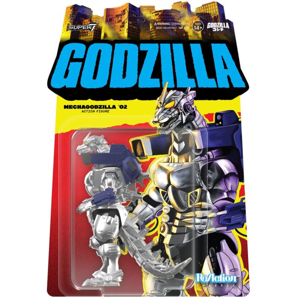 Super7 - Toho - ReAction Figures Wv10 - Mechagodzilla (2002)  COLLECTIBLES